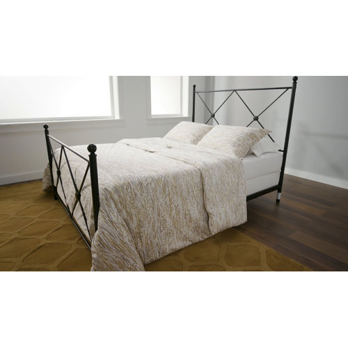 Fernwood metal queen standard bed discount